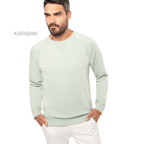 Sweatshirt BIO de Homem Kariban