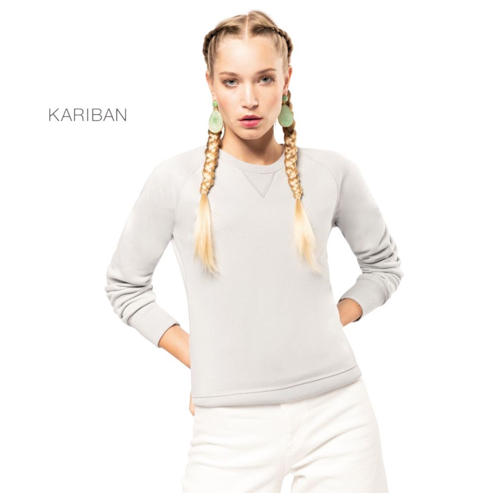 Sweatshirt BIO de Senhora Kariban