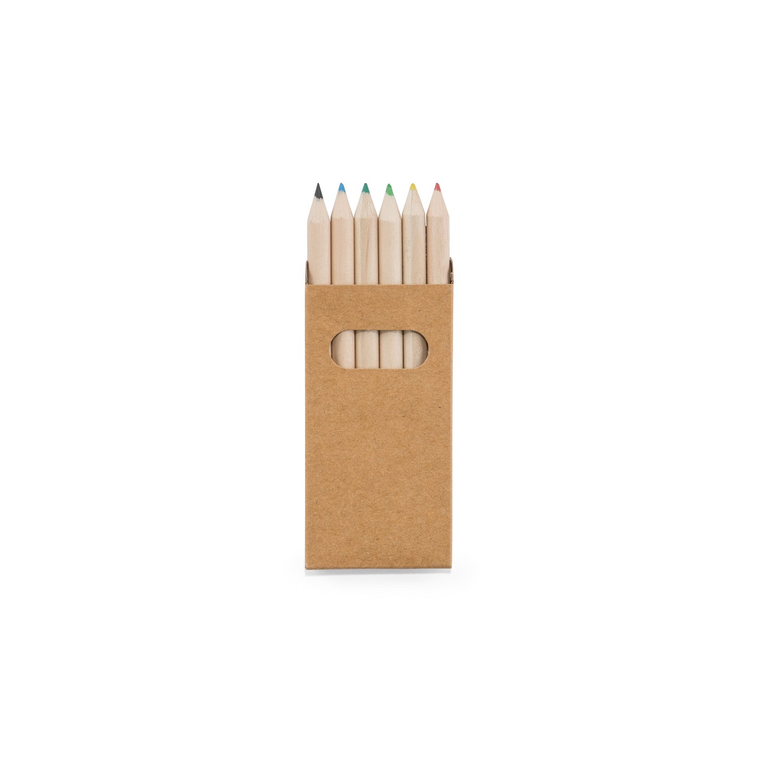 Caixa de 6 lápis de cor Bird