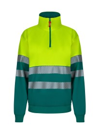 Sweatshirt Bicolor de Alta Visibilidade