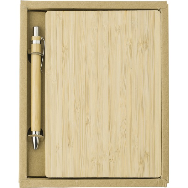 Caderno de Capa de Bambu