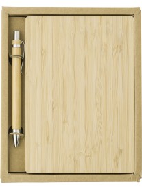 Caderno de Capa de Bambu