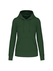 Sweatshirt Eco-Responsável Com Capuz de Senhora
