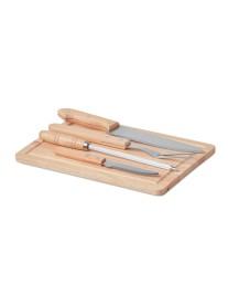 Conjunto de 4 Acessórios Para Churrasco