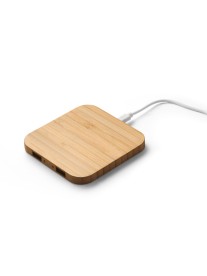 Carregador Wireless em Bambu