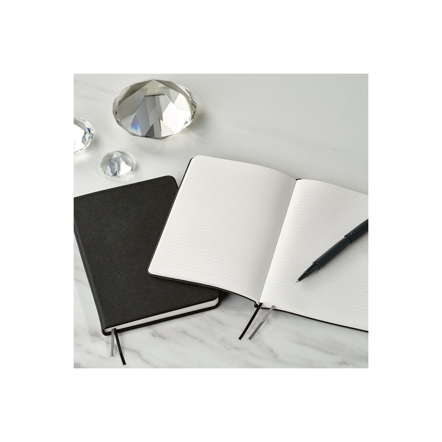 Caderno de Capa Rígida de PU Reciclado