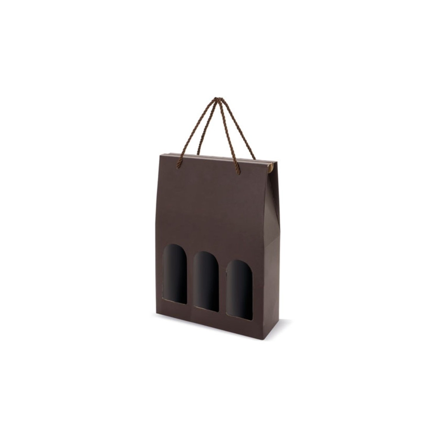 Saco caixa para 3 garrafas Luxe Meseguera