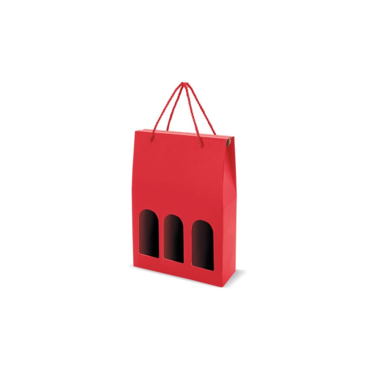 Saco caixa para 3 garrafas Luxe Meseguera