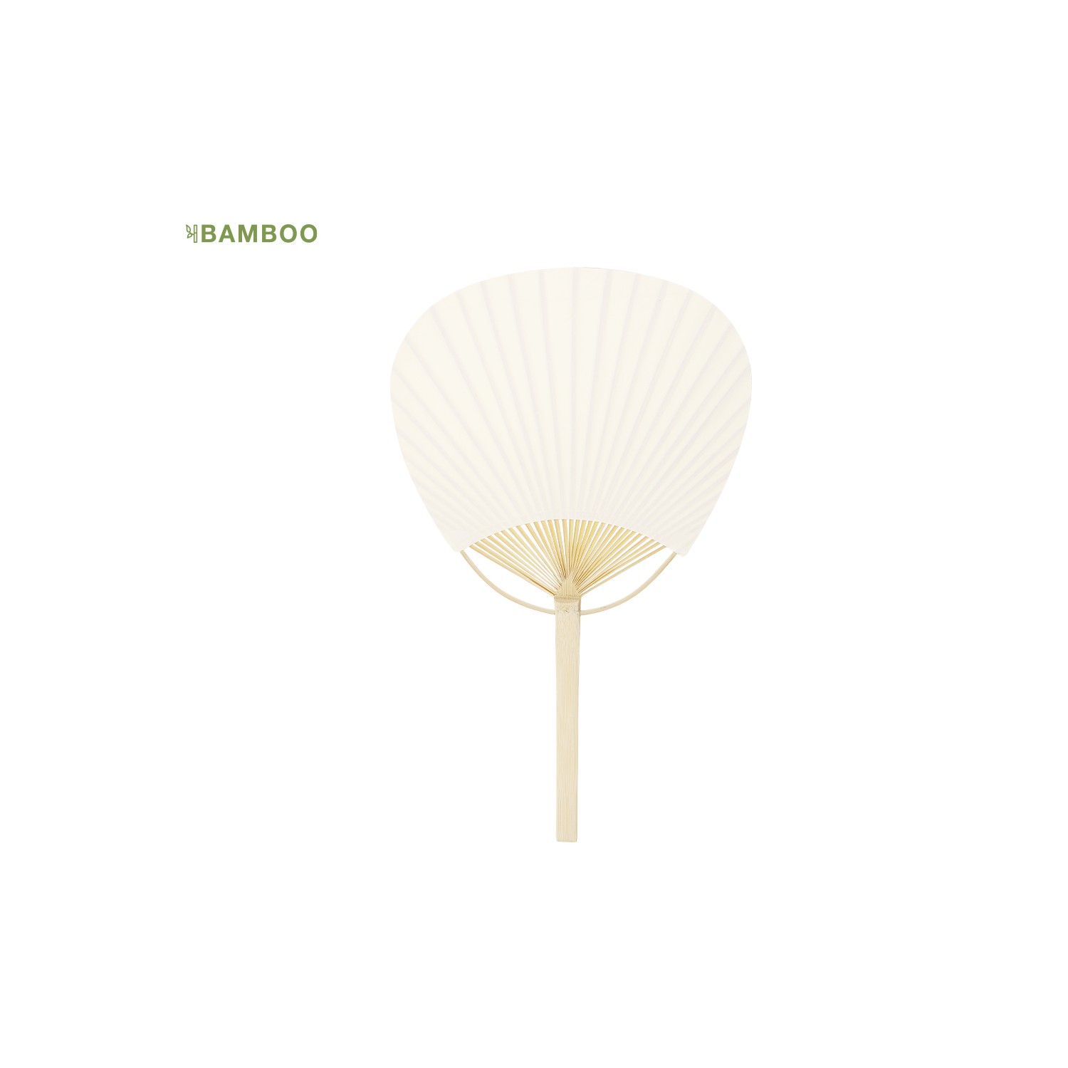 Leque em bambu