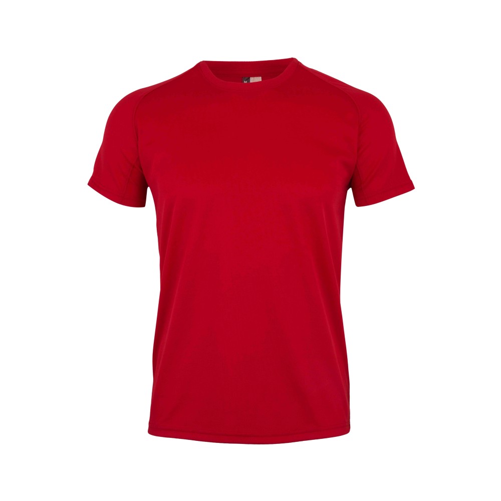T-shirt manga gola camisola vermelha, t-shirt, casacos, medidor